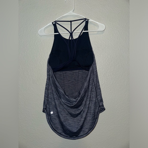 Lululemon tank w/ built in bra - Picture 2 of 4